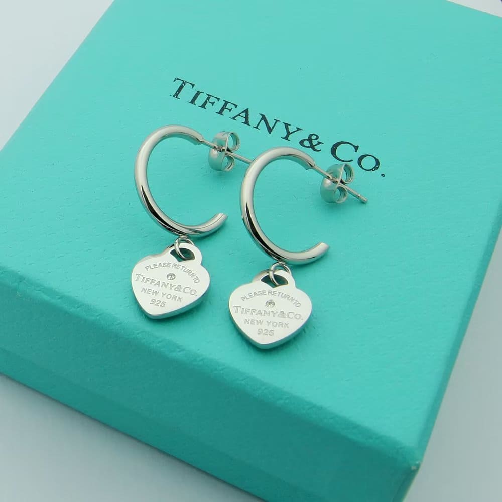 Tiffany Return to Hoop 18K Gold Earrings