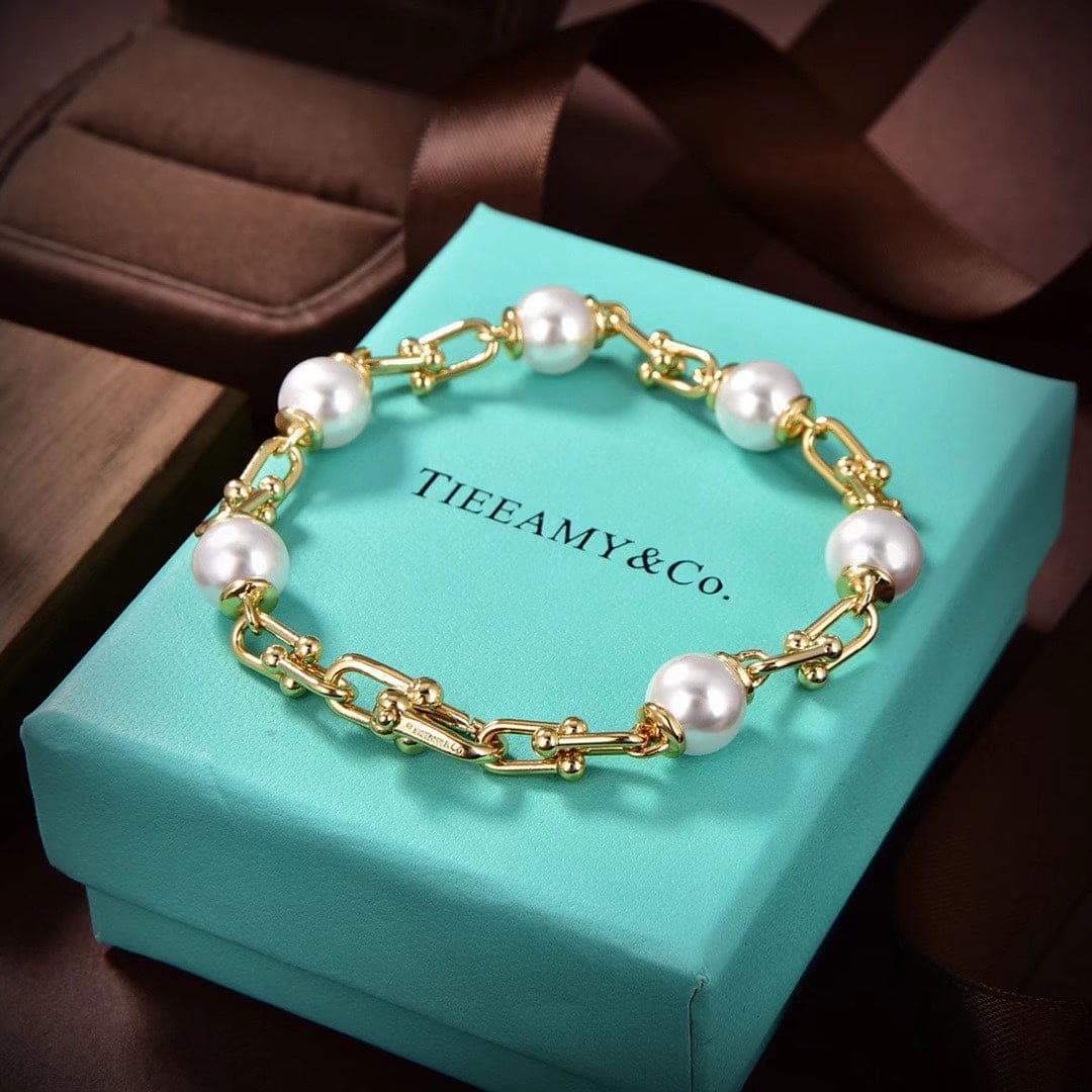 Tiffany HardWear Link 18K Gold Bracelet