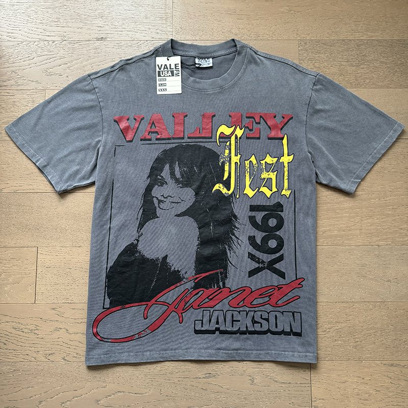 VALE USA Janet Jackson Festival Graphic T-Shirt — front