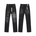 Ksubi Black Washed Graphic Jeans — hero