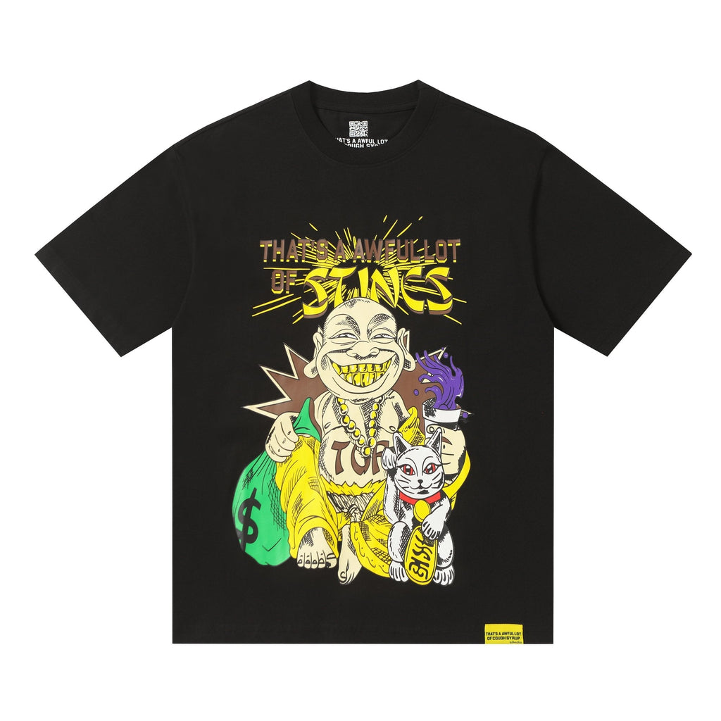 THAT'S A AWFUL LOT OF COUGH SYRUP Rising Star Graphic Short-Sleeve T-Shirt — hero