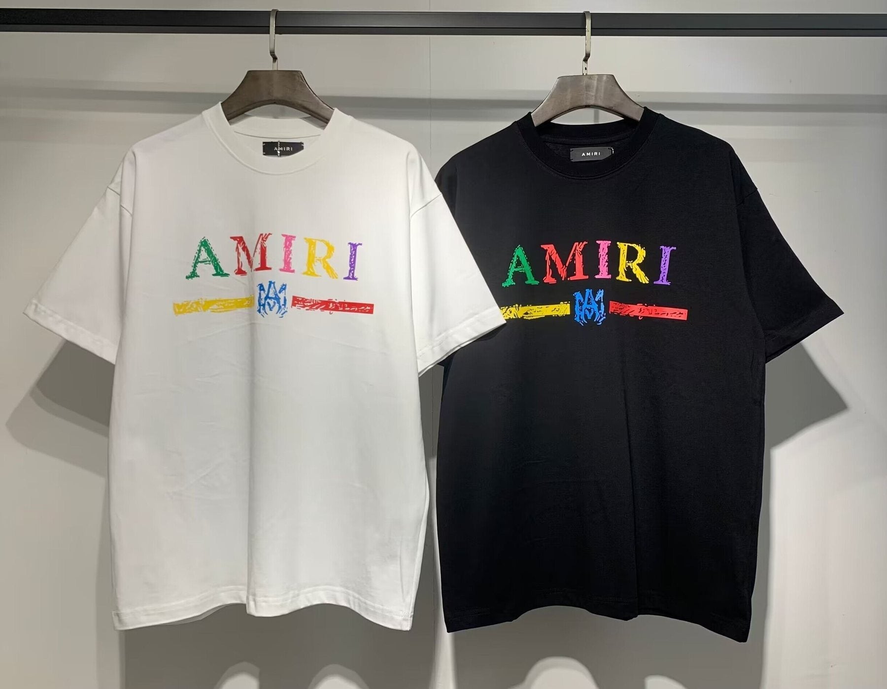 AMIRI Front Graphic Short-Sleeve T-Shirt — comparison