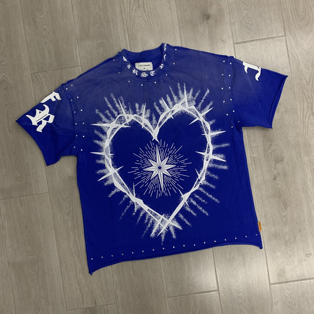 FIRST ROW A Sacred Vow Heart Graphic T-Shirt — front
