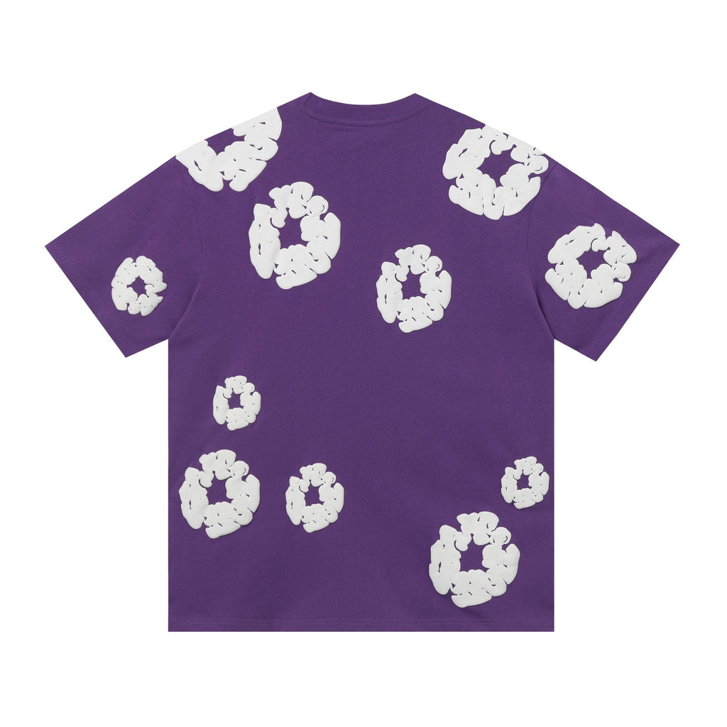 DENIM TEARS All-Over Floral Cloud Graphic T-Shirt — back