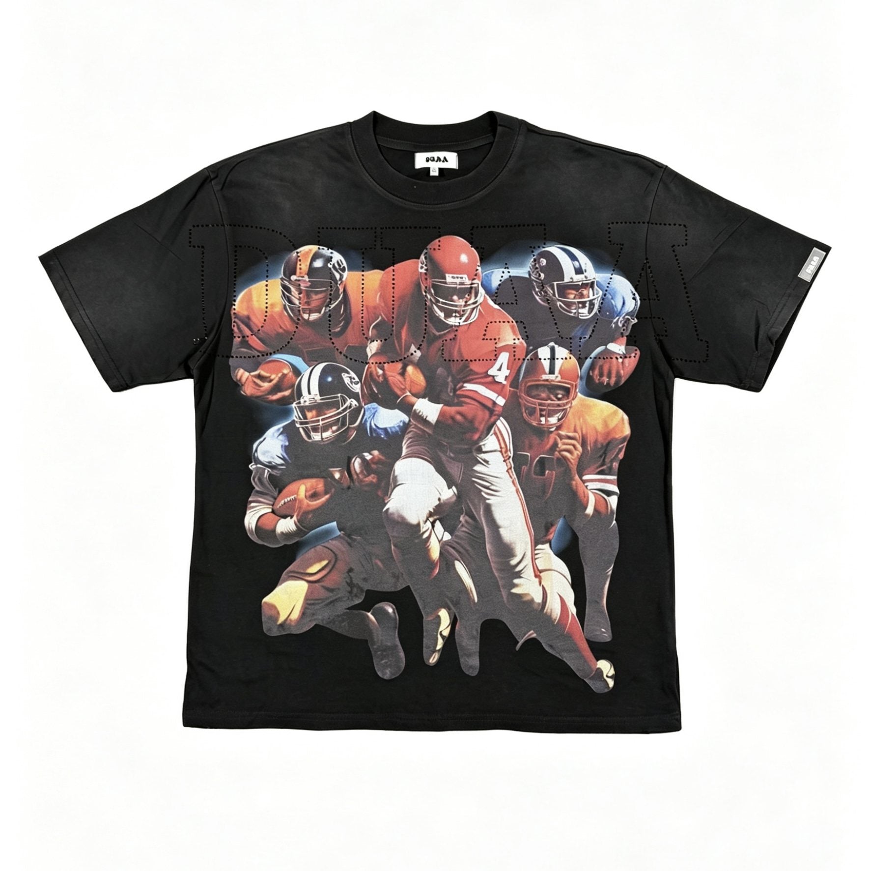 DUAA New Age Football Graphic T-Shirt — hero