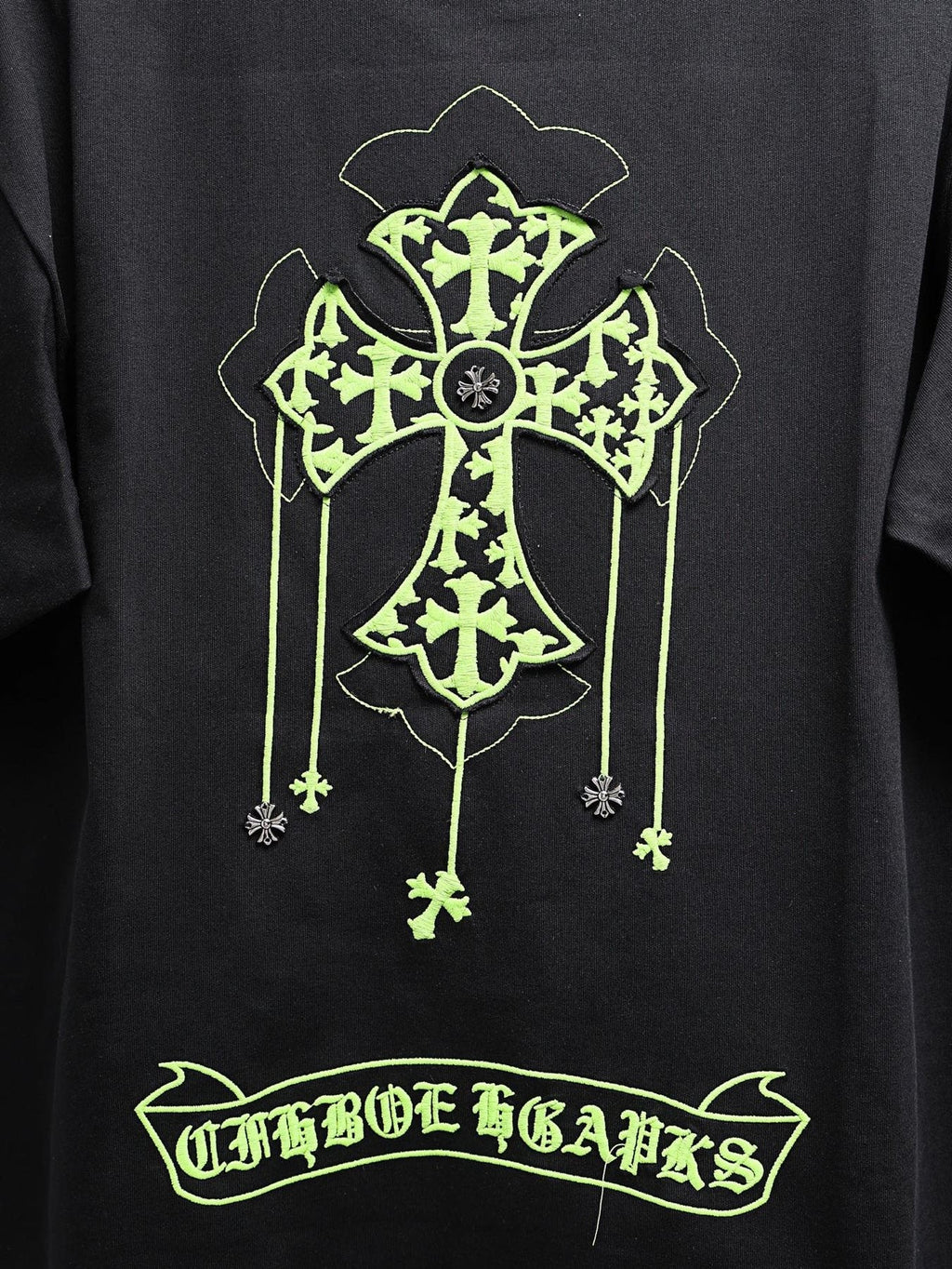 Chrome Hearts Cross Graphic Short-Sleeve T-Shirt — detail
