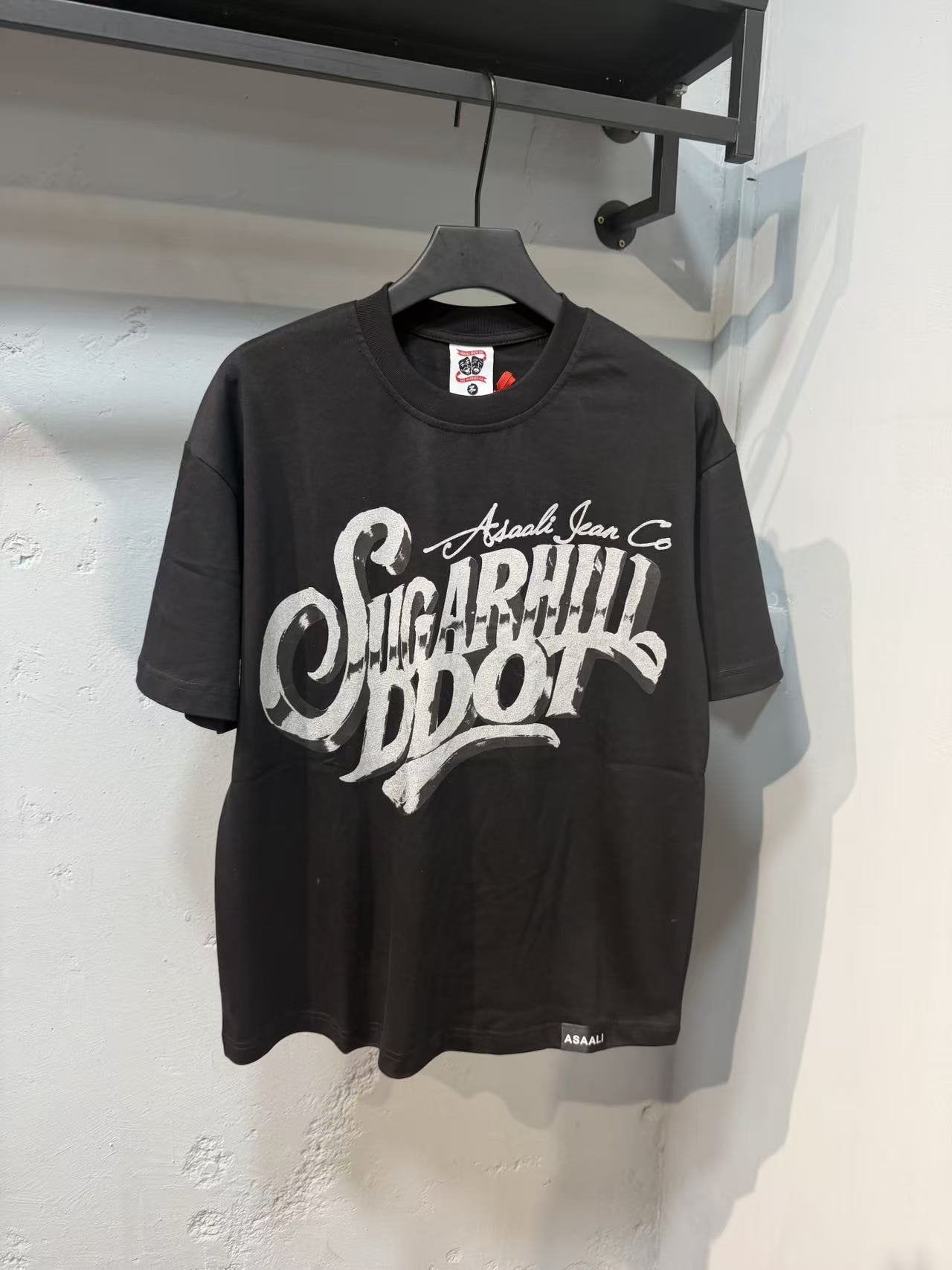 ASAALL Distressed Graphic T-Shirt — front