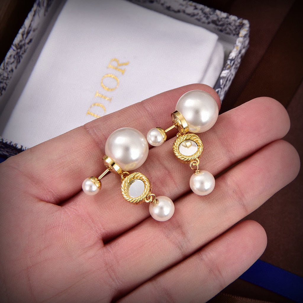 Dior Tribales 18K Gold Earrings