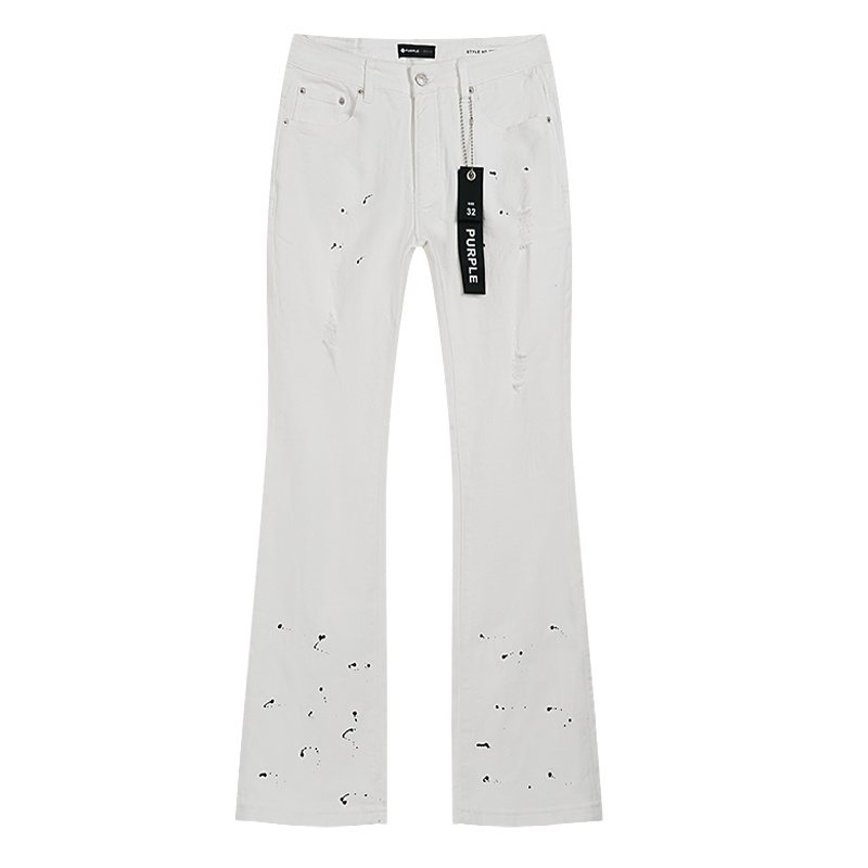 Purple Brand Paint-Splatter Jeans — hero