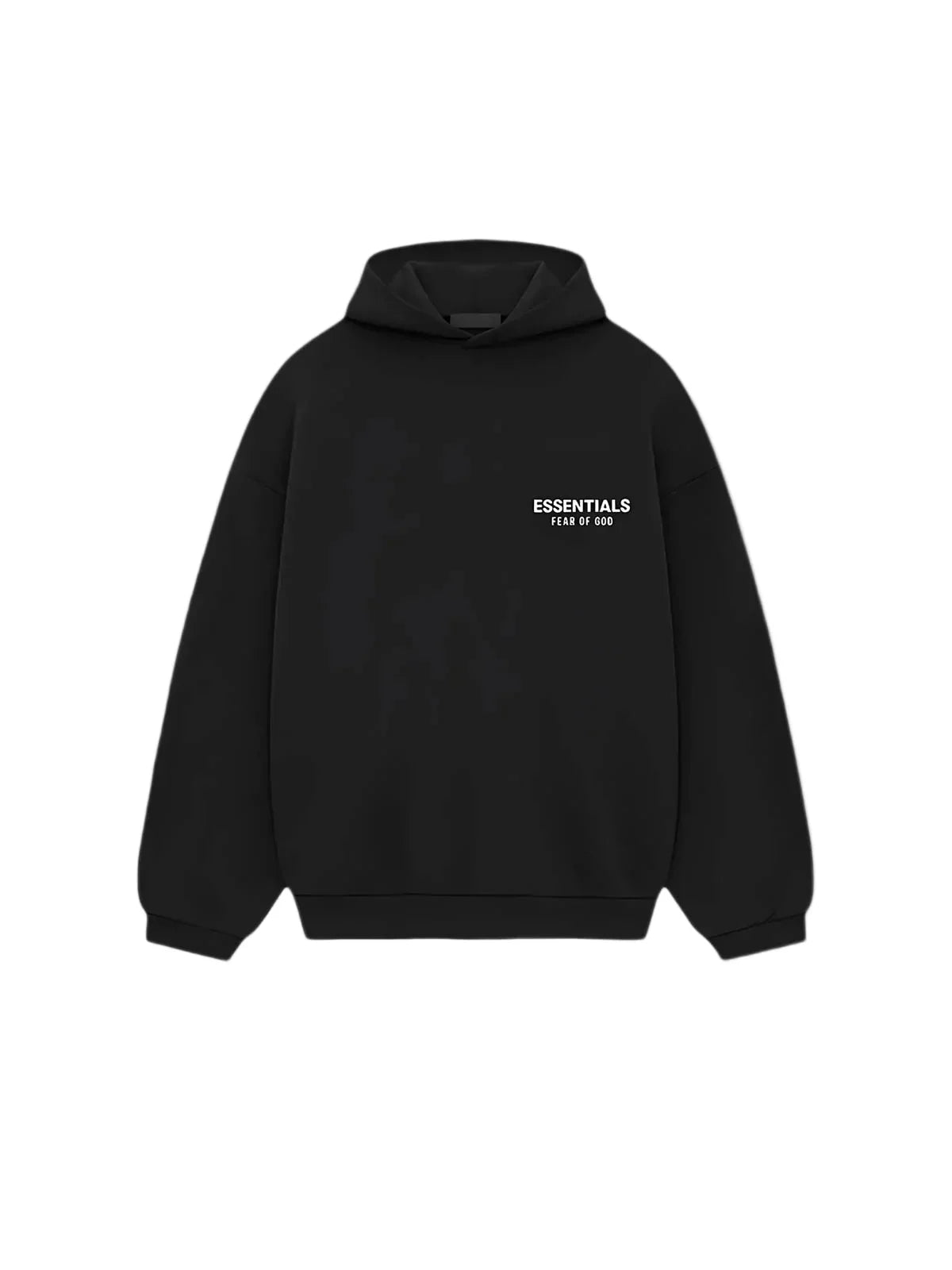 Fear of God Essentials Fleece Hoodie Black