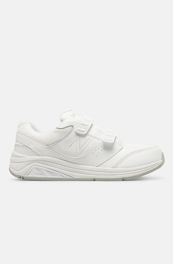 New Balance Women's Hook and Loop Leather 928v3 Shoes - White