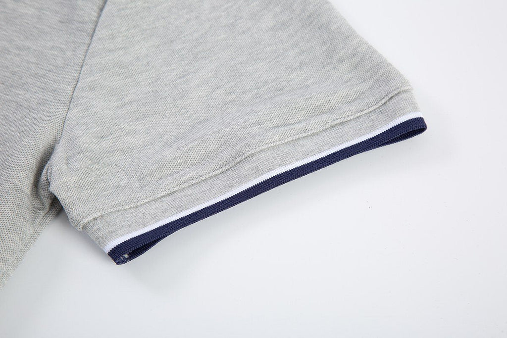 Test2-Ralph Lauren Contrast-Trim Piqué Crewneck T-Shirt — detail